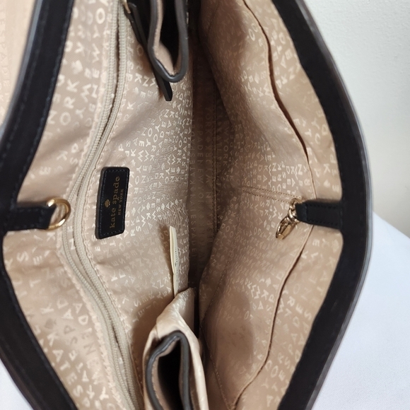 Kate Spade Varick Street Abbie Satchel, Black - Picture 16 of 16